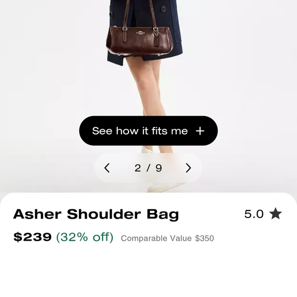 Coach Brown Shoulder Bag - Picture 12 of 13